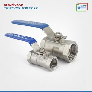 Van bi inox nối ren 1 thân